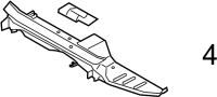 View Panel. Reinforcement. Bracket.  Full-Sized Product Image