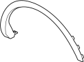 Image of Wheel Arch Molding (Front, Upper) image for your 2015 Lincoln MKZ   