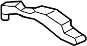 Image of Body C-Pillar Trim Panel Bracket (Upper) image for your 2024 Ford F-350 Super Duty  Lariat Extended Cab Pickup Fleetside 