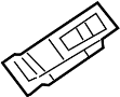 View Liftgate Lock Striker Plate Full-Sized Product Image