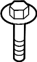 View Bolt. Headlight. Screw. Latch. (Front) Full-Sized Product Image 1 of 6