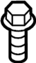 View Automatic Transmission Mount Bolt (Upper) Full-Sized Product Image 1 of 10