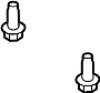 View Drive Shaft Center Support Bolt (Front, Rear) Full-Sized Product Image 1 of 8