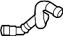Image of Radiator Coolant Hose (Front) image for your 2022 Lincoln Aviator   