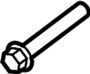 Image of Protector screw. Part cannot be reused. image for your 2015 Ford Mustang  V6 Convertible 