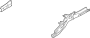 Image of Frame Side Member Reinforcement (Rear, Lower) image for your 2021 Ford Transit-350  PTV Standard Cargo Van 
