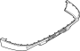 Image of Bumper Cover Spacer Panel (Lower) image for your 2022 Ford Transit-350  XL Standard Passenger Van 