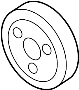 View Engine Water Pump Pulley Full-Sized Product Image 1 of 10