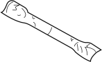 View Floor Pan Crossmember (Front, Rear, Upper) Full-Sized Product Image