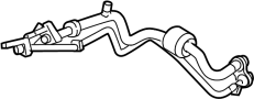 View A/C Refrigerant Hose Full-Sized Product Image 1 of 4