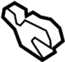 View Seal. Hinge. Hood. Cowl.  Full-Sized Product Image 1 of 10