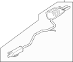 View Exhaust Muffler (Rear) Full-Sized Product Image 1 of 4