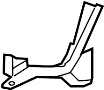 Image of Radiator Support Air Deflector (Front, Lower) image for your 2002 Ford Ranger   