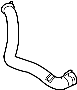 Image of Radiator Coolant Hose (Upper, Lower) image for your 2016 Ford Transit-350 HD  XLT Extended Passenger Van 