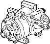 Image of A/C Compressor image for your 2012 Ford F-350 Super Duty 6.2L V8 FLEX A/T RWD XL Extended Cab Pickup 