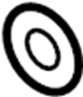 Image of A/C Line O-Ring image for your 2023 Ford F-150 2.7L EcoBoost V6 A/T RWD XL Crew Cab Pickup Fleetside 
