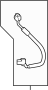Image of A/C Refrigerant Discharge Hose image for your 2023 Ford F-150 2.7L EcoBoost V6 A/T RWD XL Crew Cab Pickup Fleetside 