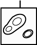 Image of A/C Line O-Ring (Upper, Lower) image for your 2023 Ford F-150 5.0L V8 FLEX A/T RWD Lariat Extended Cab Pickup Fleetside 