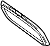 Image of Cowl Grille Screen image for your 1997 Ford Ranger 3.0L Vulcan V6 M/T 4WD Sport Standard Cab Pickup Stepside 