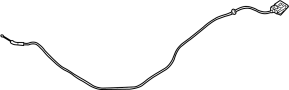 Image of Hood Release Cable image for your 2021 Ford F-150 5.0L V8 FLEX A/T 4WD XL Extended Cab Pickup Fleetside 