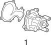 Image of Engine Water Pump Gasket image for your 2004 Ford Excursion   