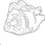 Image of Alternator image for your 2007 Ford Fusion   