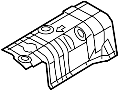 View Floor Pan Heat Shield (Rear, Upper, Lower) Full-Sized Product Image 1 of 2