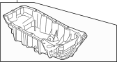 View Engine Oil Pan Full-Sized Product Image 1 of 6