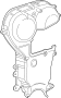 View Engine Timing Cover (Front, Upper) Full-Sized Product Image 1 of 7