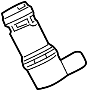 View Connector tube. EVaporative Emissions System Line Adapter. Sleeve. Vapor Canister Purge Solenoid.  Full-Sized Product Image 1 of 4