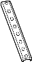 Image of Suspension Crossmember Reinforcement image for your 2017 Ford Fiesta   