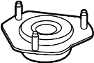 Image of Suspension Strut Mount (Upper) image for your 2015 Ford Fiesta  S Hatchback 