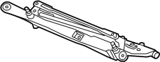 Image of Windshield Wiper Linkage image for your 2022 Ford Transit-350 3.5L V6 FLEX A/T RWD PTV Standard Cargo Van 