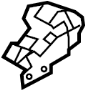 Image of Cowl Support image for your 2022 Ford Transit-350 3.5L EcoBoost V6 A/T AWD XL Standard Passenger Van 