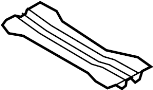 Image of Crossmember. Floor. (Front, Rear). Sheet metal structure. image for your 2019 Ford F-350 Super Duty 6.7L Power-Stroke V8 DIESEL A/T RWD Lariat Extended Cab Pickup Fleetside 