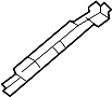 View Trim. Clip. Panel. Retainer. Pillar.  Full-Sized Product Image