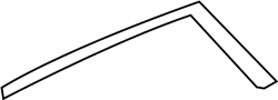 Image of Door Reveal Molding (Upper) image for your 2009 Ford E-150   