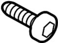 View Interior Door Handle Screw Full-Sized Product Image 1 of 3