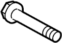 Image of Suspension Shock Absorber Bolt (Lower) image for your 2009 Ford F-150 5.4L Triton V8 FLEX A/T RWD XLT Standard Cab Pickup Fleetside 