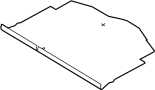 View Trunk Floor Access Cover (Rear) Full-Sized Product Image 1 of 1