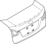 Image of Deck Lid image for your 2016 Ford Focus  S Sedan 