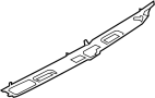 Image of Deck Lid Handle image for your 2019 Ford Transit Connect   