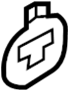 View Clip. Emblem. Retainer.  Full-Sized Product Image 1 of 4