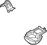 Image of Park Assist Camera Bracket (Rear) image for your 2024 Ford F-350 Super Duty   