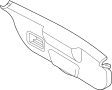 Image of Liftgate Trim (Upper, Lower) image for your 2022 Ford Transit Connect 2.0L Duratec A/T XL Mini Cargo Van 