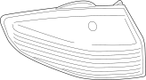 Image of Tail Light Assembly (Rear) image for your 2013 Ford Escape 2.0L EcoBoost A/T FWD SE Sport Utility 