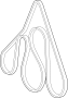 View Serpentine Belt Full-Sized Product Image 1 of 4