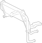 View Steering. Return. Power. Hose. Tube. (Upper, Lower) Full-Sized Product Image