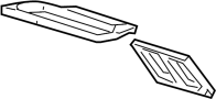 View HVAC Air Inlet Housing Seal. HVAC Case Seal. Seal - Air Vent Duct. (Upper) Full-Sized Product Image 1 of 2