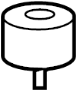 View Body Mount Cushion (Front, Upper) Full-Sized Product Image 1 of 2